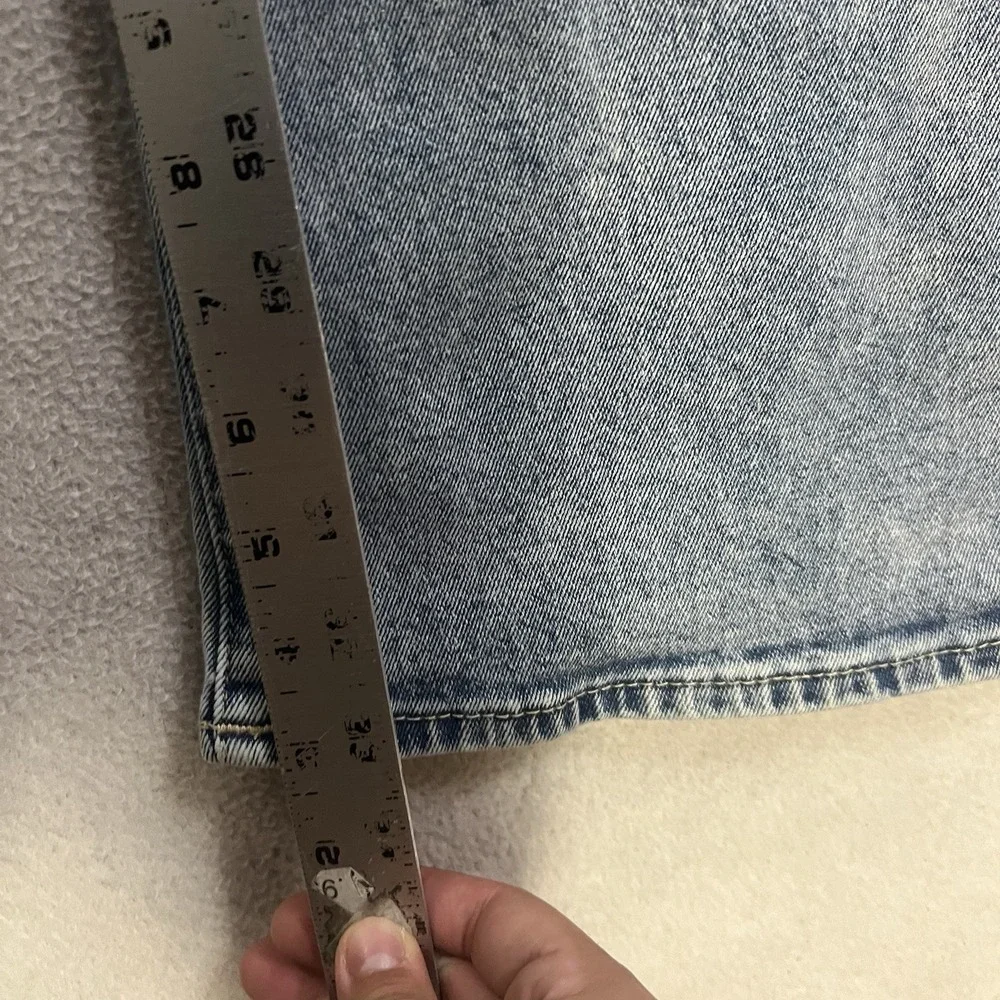 True Religion Billy Relaxed Bootcut Jeans Men's 38x33 Blue Flap Pockets USA Made